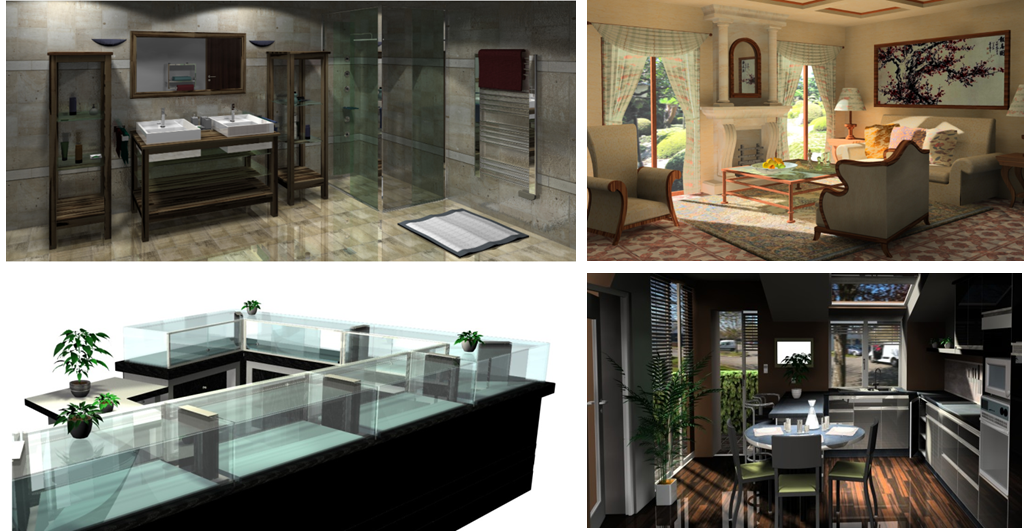 高品質で高速なレンダリング