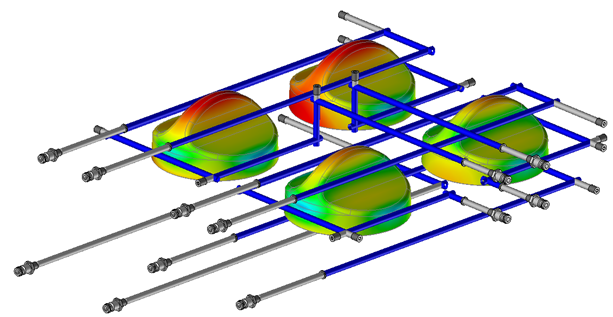 冷却水穴を3次元金型モデルに自在に配置