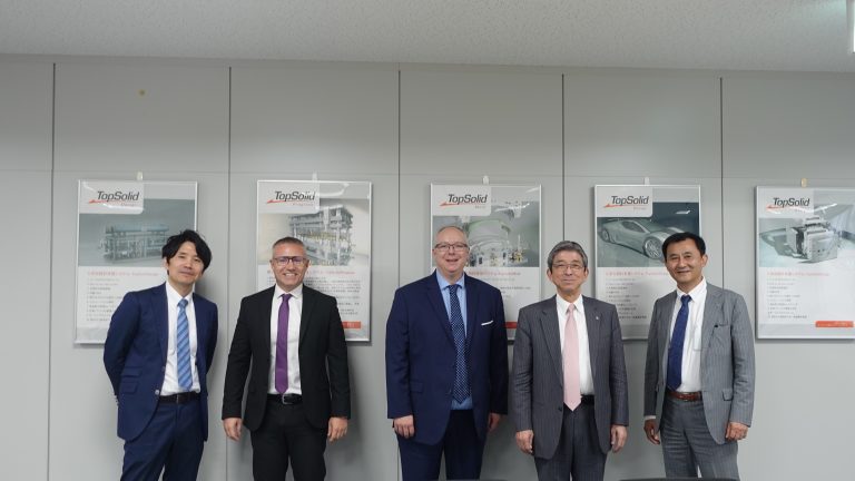 TOPSOLID社の経営陣が来社されました